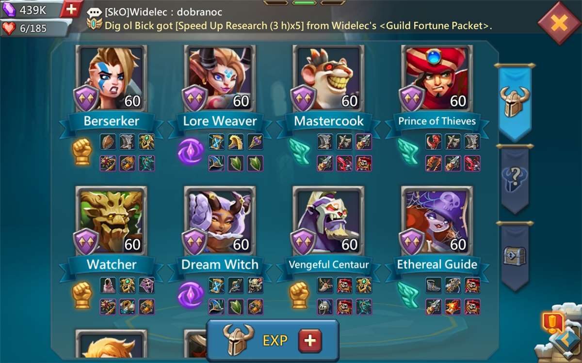 Decent Lords Mobile Account for Sale